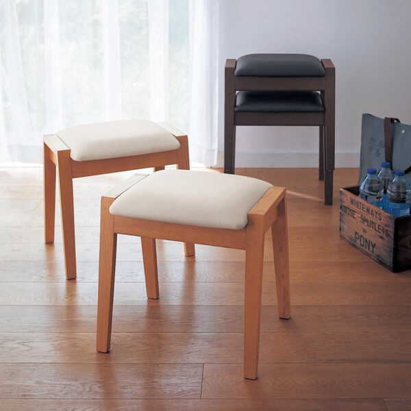 【ベルメゾン】スタッキングスツール2脚セット