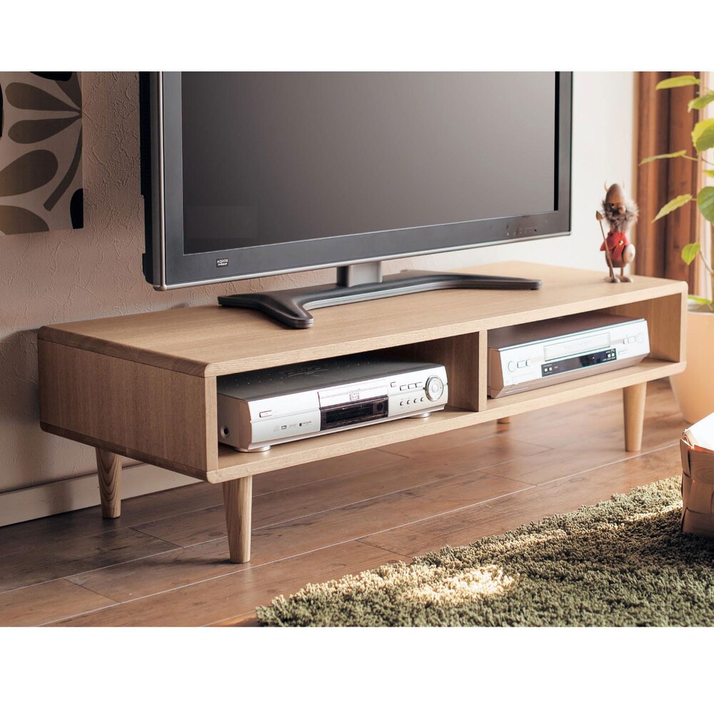 Ｆ／幅120×奥行45cm ※写真は42Vサイズのテレビを合わせています。