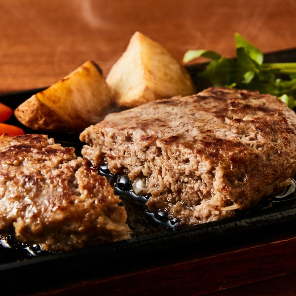 【簡単惣菜シリーズ】手造り牛生ハンバーグ