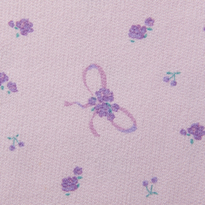 ラベンダー花柄
