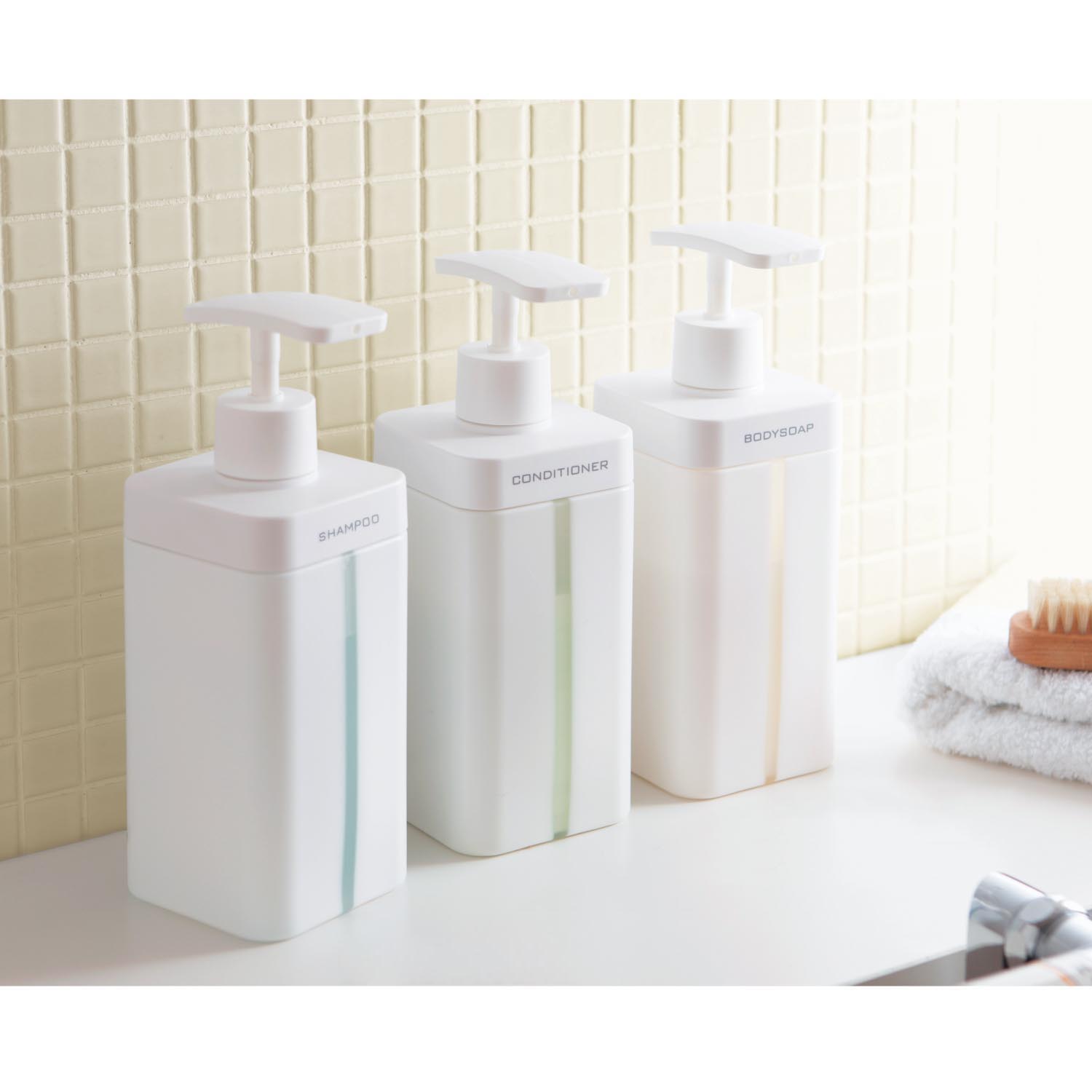 残量が分かるソープボトル「RETTO」 <1本><800ml>(アイムディー/I'mD) 残量が分かるソープボトル「RETTO」 <1本><800ml>(アイムディー/I'mD)