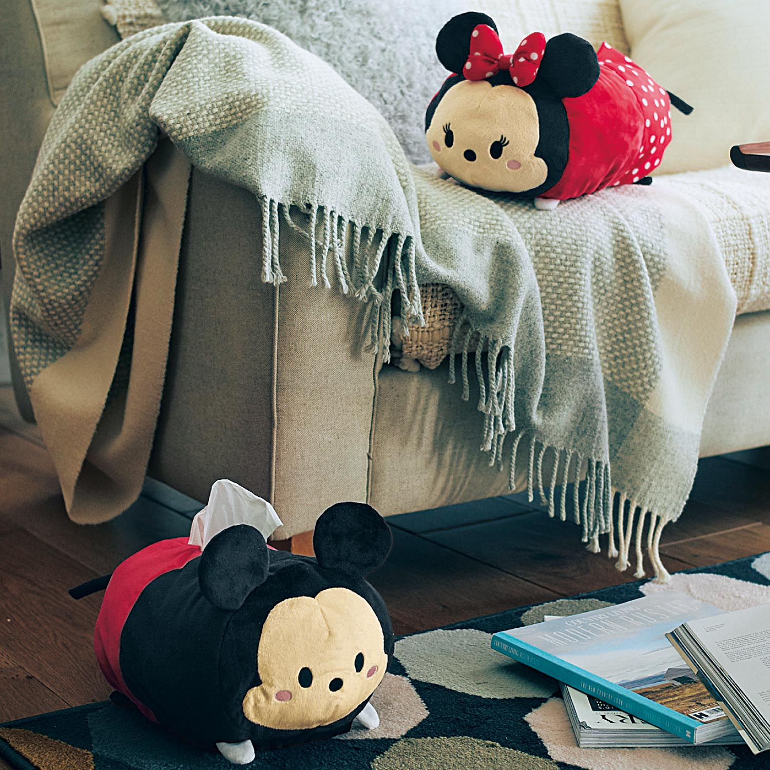 ぬいぐるみ風デザインも！東京ディズニーランド ティッシュ