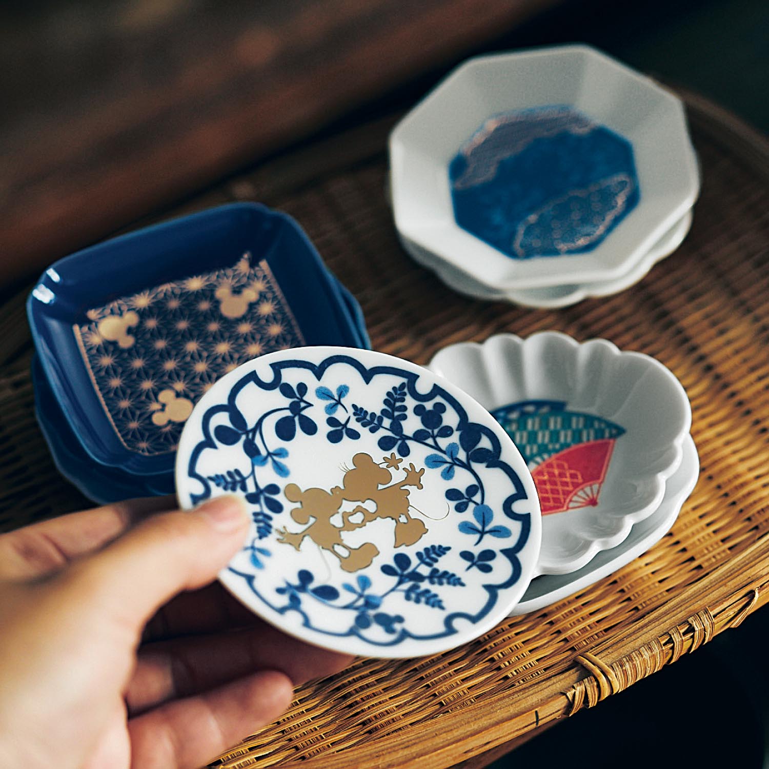 1回のみお届け】 金彩豆皿「ディズニーシリーズ」(ディズニー/Disney