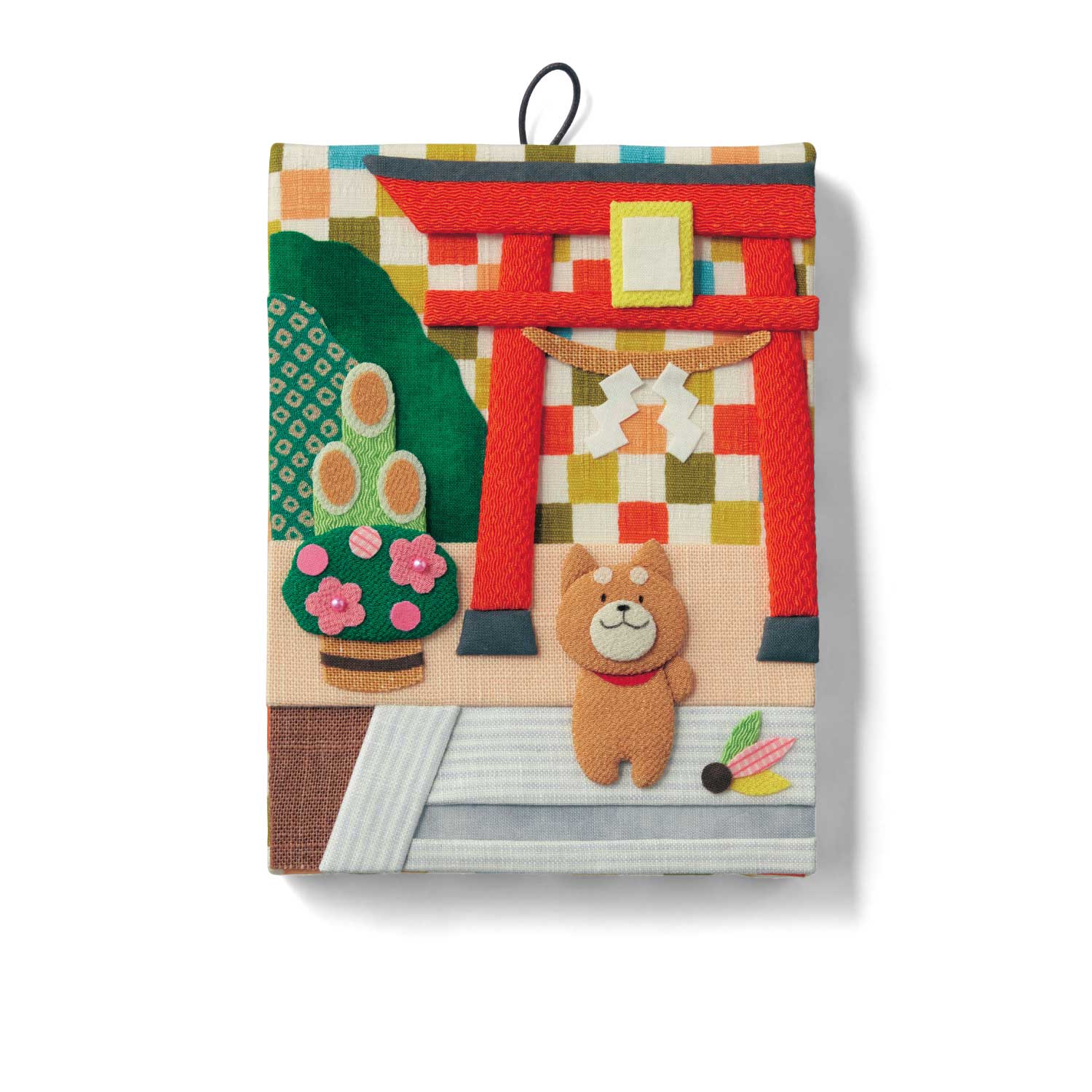 1回のみお届け】 藤井美紀・わんこの押し絵歳時記手作りキット(くらら