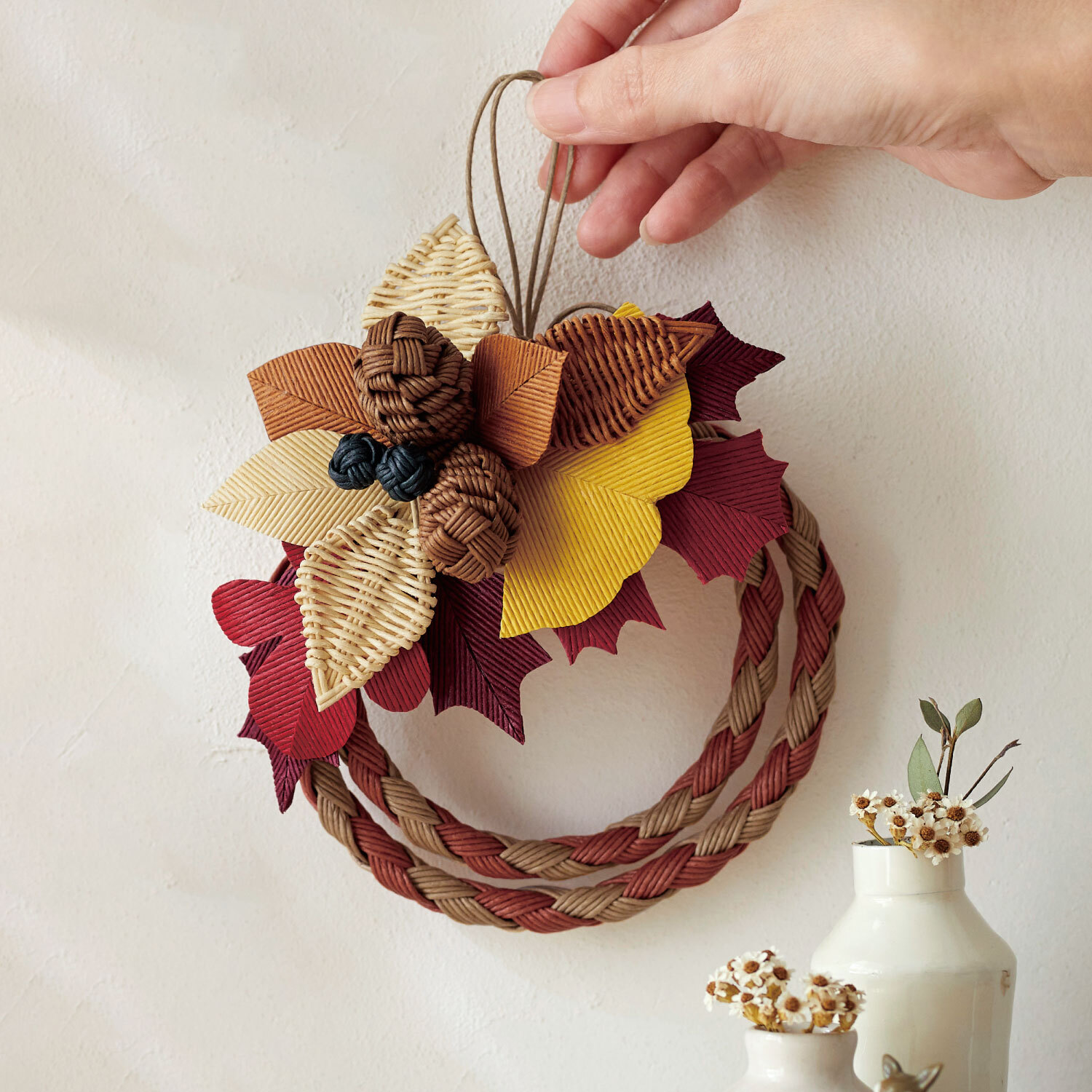 定期お届け クラフトリースの歳時記手作りキット 12回シリーズ くららぼ 通販のベルメゾンネット 定期お届け クラフトリースの歳時記手作りキット 12回シリーズ くららぼ 通販のベルメゾンネット