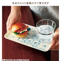 お皿のように直接のせて使えます