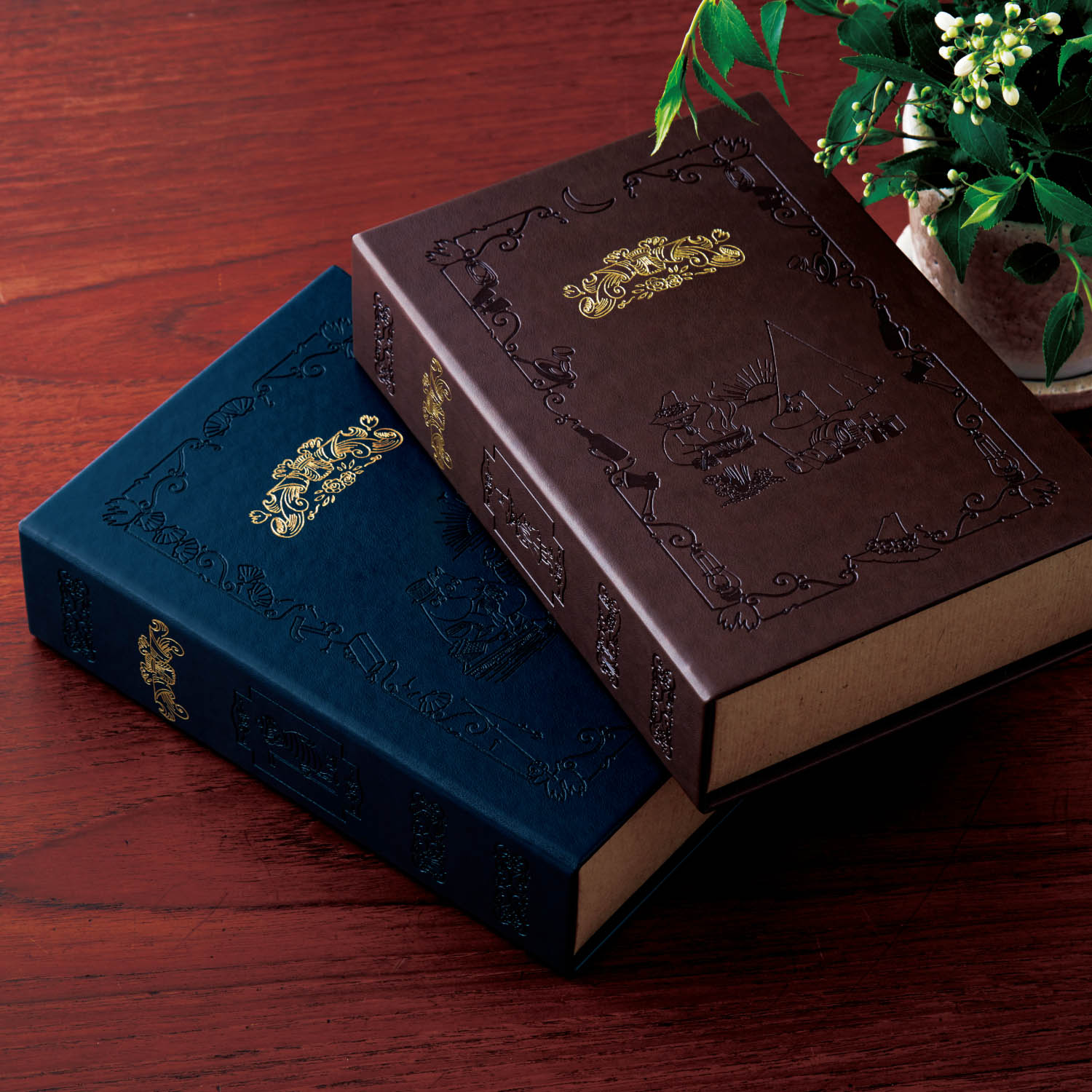 定期お届け ムーミン 洋書のような収納ボックスシリーズ 6回シリーズ ムーミン Moomin 通販のベルメゾンネット