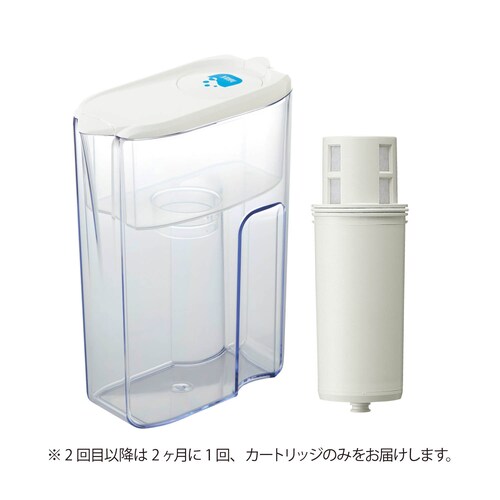 【定期お届け】 トライアルセット ピッチャー大容量 中空糸膜タイプ 「スイング価格 2,640円～5,390円(税込)」：ワンパターン