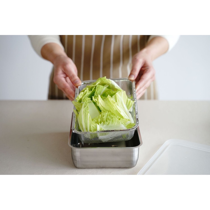 1/4サイズ　※ザルは別売りです