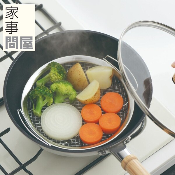 【家事問屋】蒸しかご[日本製]