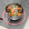 【ベルメゾン】IH対応食洗機が使える目盛り付き雪平鍋[日本製]