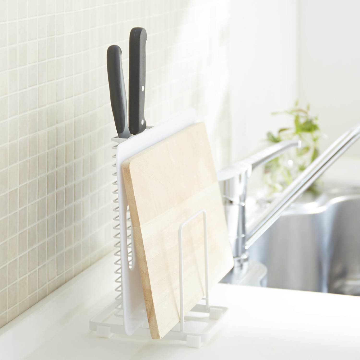 【ベルメゾン】まな板包丁スタンド 【ベルメゾン】まな板包丁スタンド