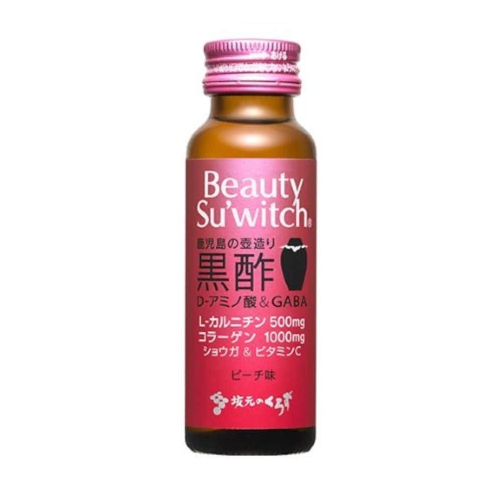 鹿児島の壺造り黒酢「坂元のくろず」にL-カルニチン、コラーゲン、ビタミンCなどを配合したノンカフェインドリンクです。後味すっきりピーチ味。くろず造りの製法は、気候風土に根ざしたもので、造る場所は、&q