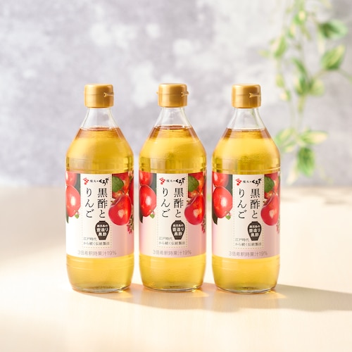 黒酢とりんご ５００ｍｌ×３本