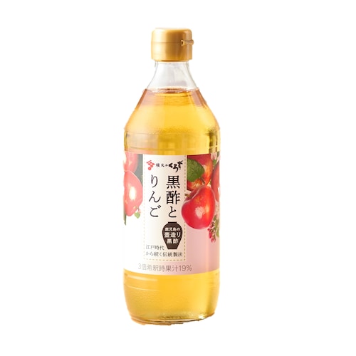 黒酢とりんご ５００ｍｌ×３本