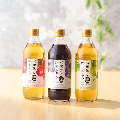 坂元の黒酢３種 ５００ｍｌ×３種