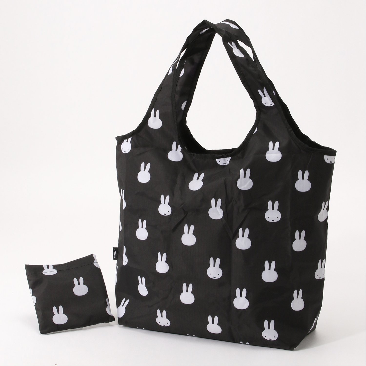 【ミッフィー/miffy】折りたたみ保冷・保温ショッピングバッグ「ミッフィー」