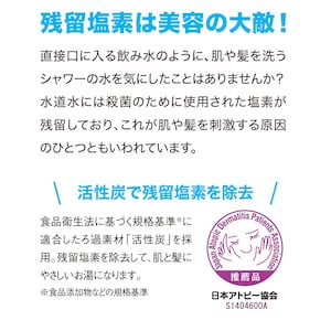 活性炭で残留塩素を除去