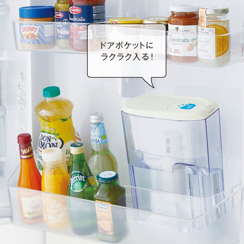 ドアポケットにもラクラク入る！