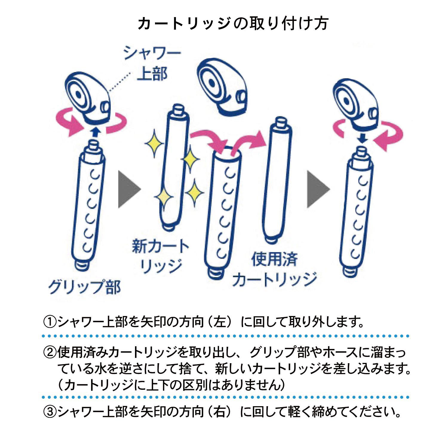 ナチュリック」ウェルシャワーカートリッジ（その他健康家電/健康用品