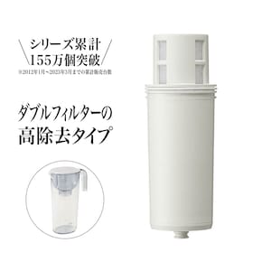 【ベルメゾン】高性能浄水器 「ナチュリック」ピッチャーカートリッジ(中空糸膜タイプ)