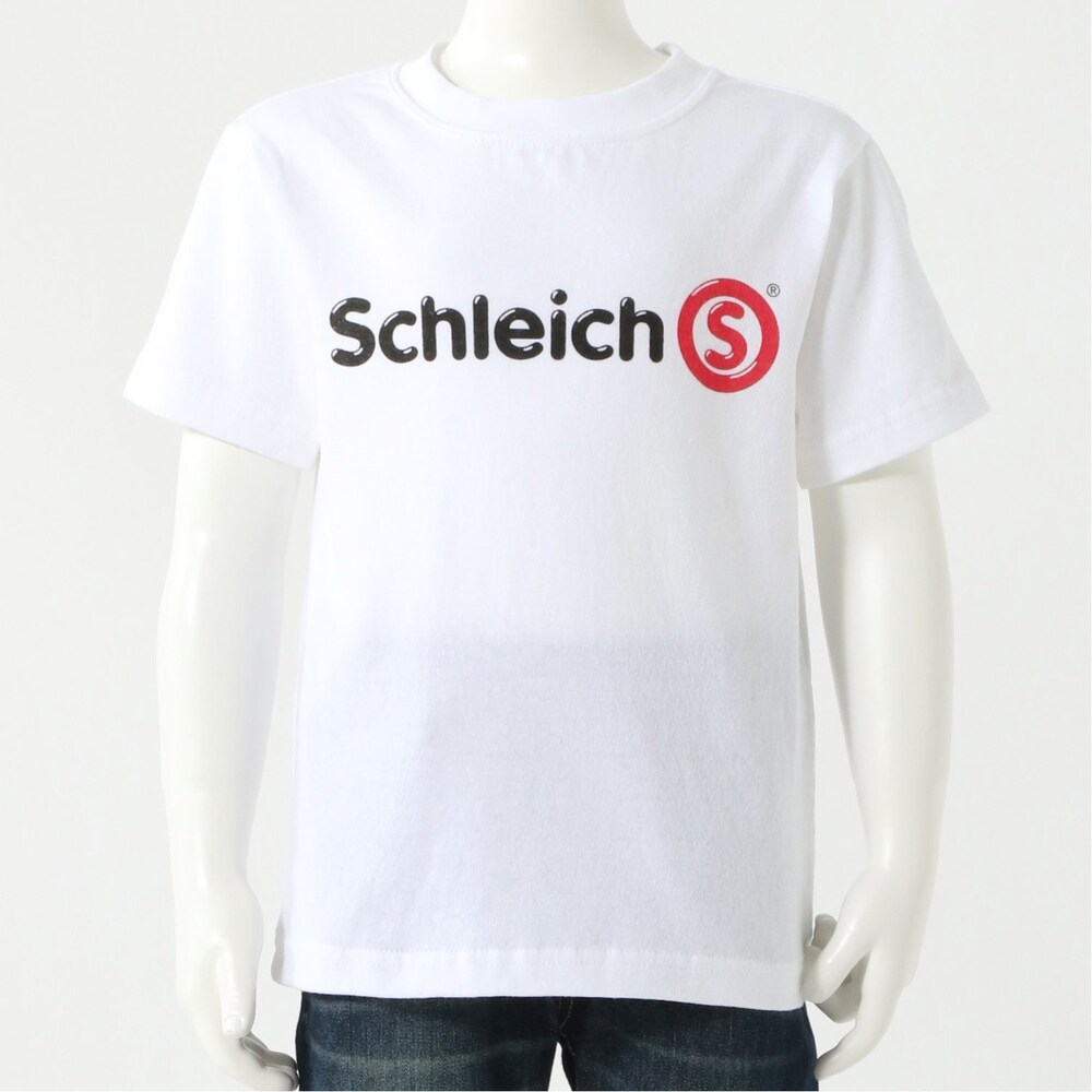 【シュライヒ/Schleich】【日本製】シュライヒプリント半袖子供Tシャツ