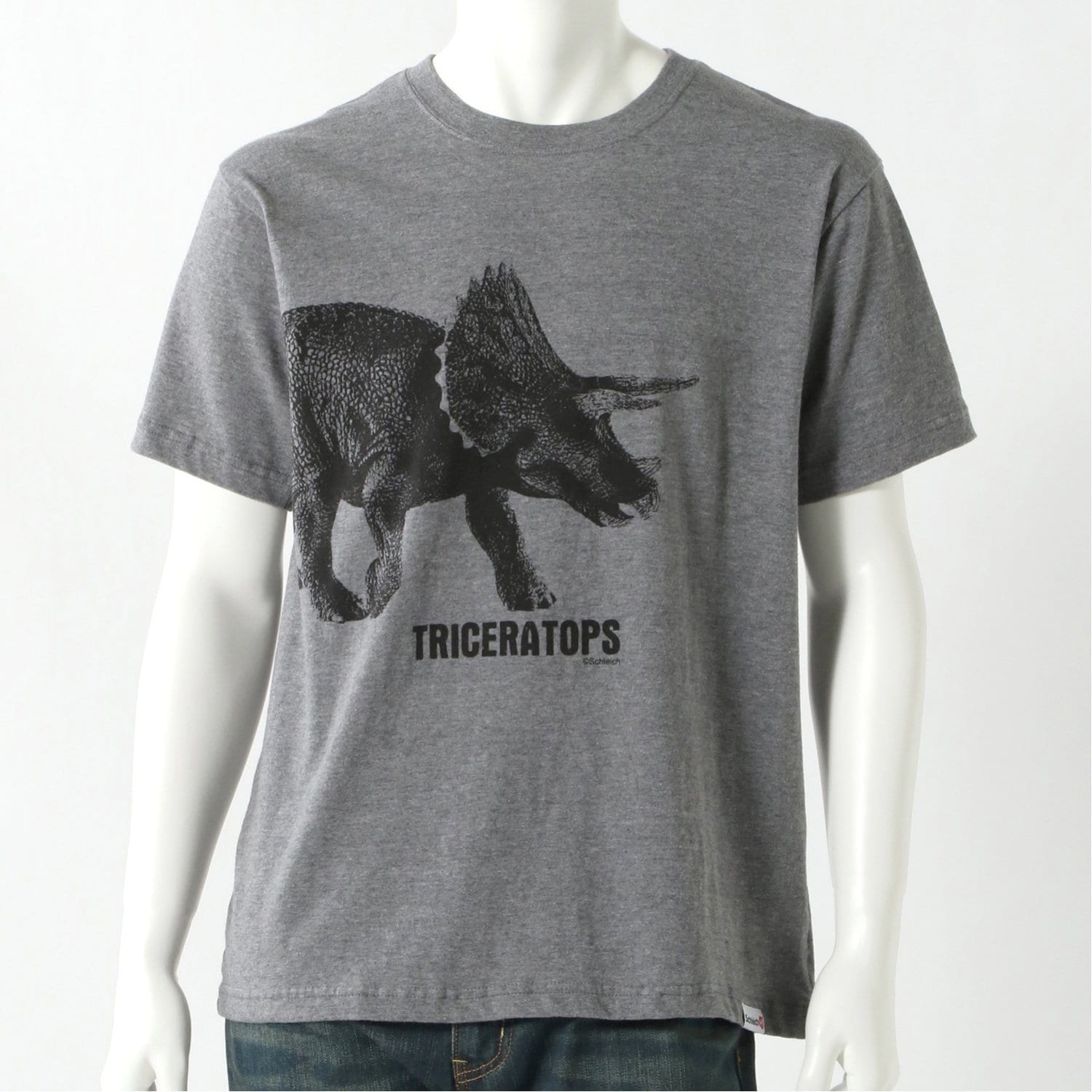 【シュライヒ/Schleich】【日本製】シュライヒ恐竜半袖大人Tシャツ画像