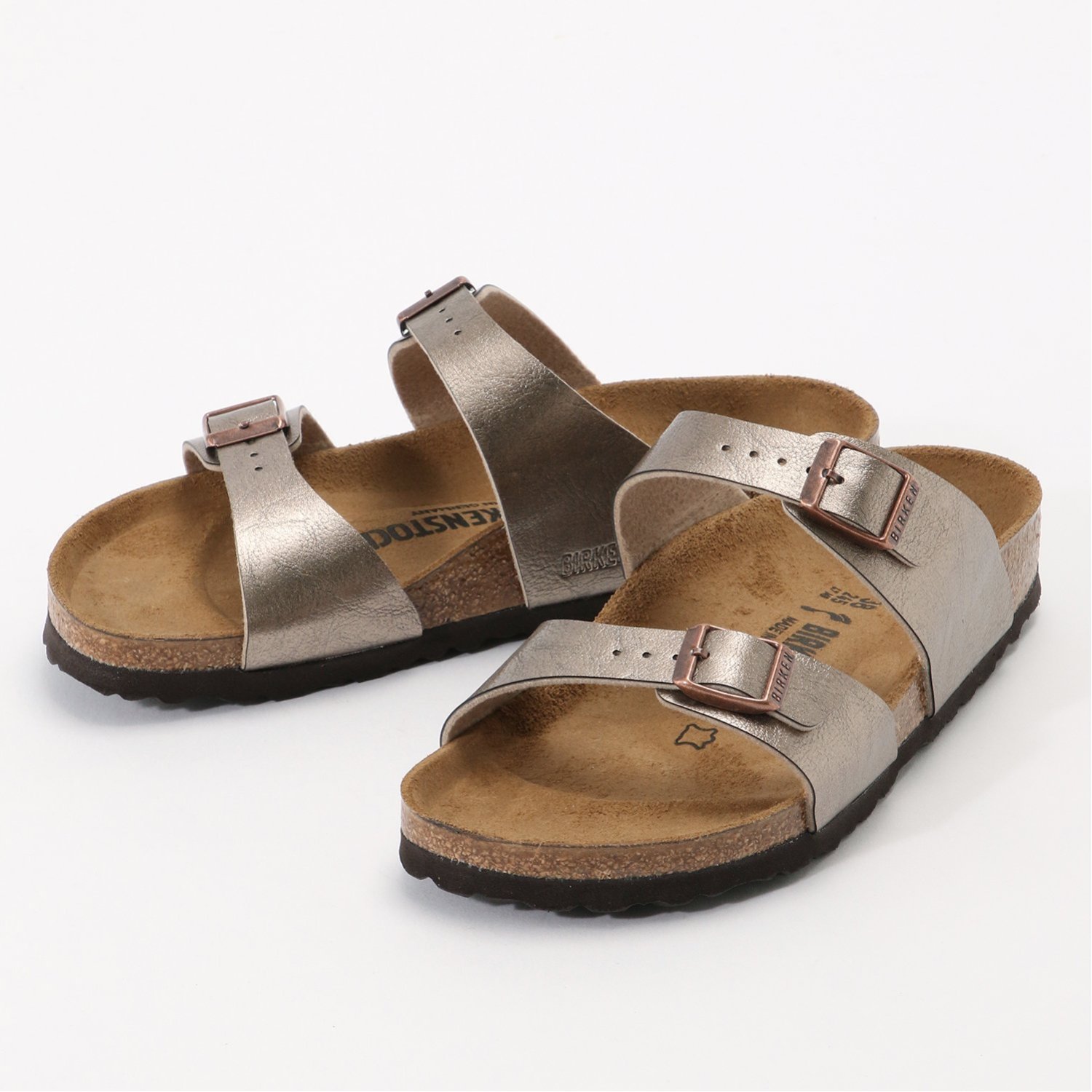光沢カラーダブルベルトサンダル sydney ビルケンシュトック Birkenstock 通販のベルメゾンネット 光沢カラーダブルベルトサンダル sydney ビルケンシュトック Birkenstock 通販のベルメゾンネット