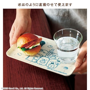 お皿のように直接のせて使えます