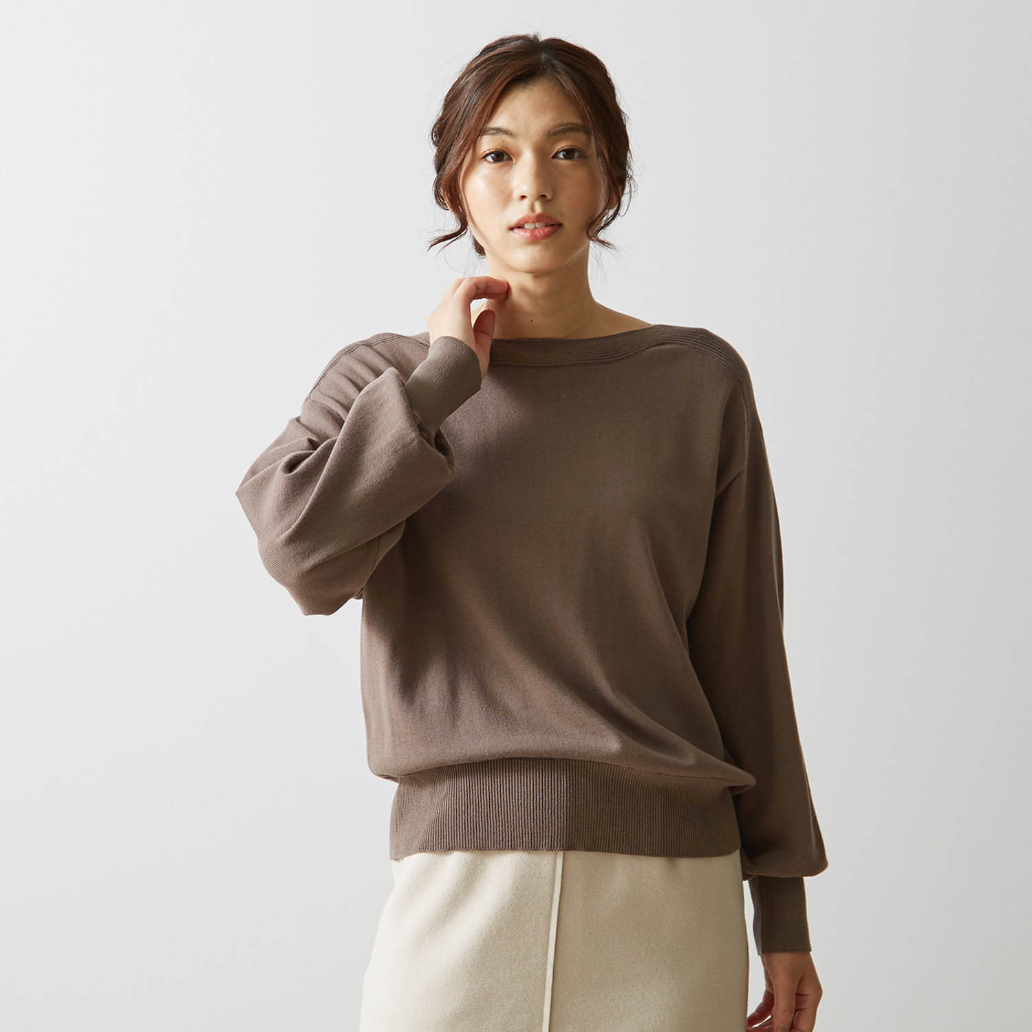 ボートネックの通販 通販のベルメゾンネット ボートネックの通販 通販のベルメゾンネット