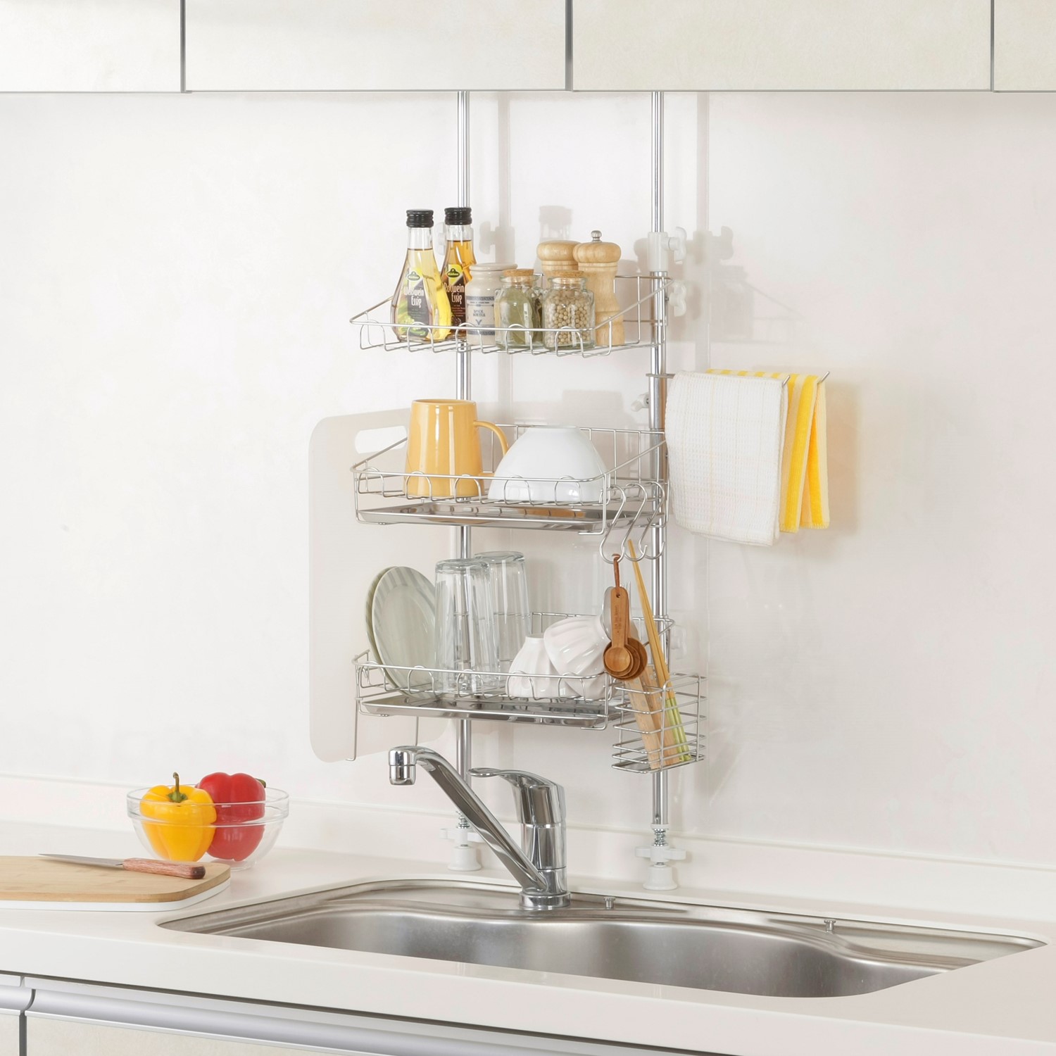 キッチン ラック ステンレスの通販 通販のベルメゾンネット キッチン ラック ステンレスの通販 通販のベルメゾンネット