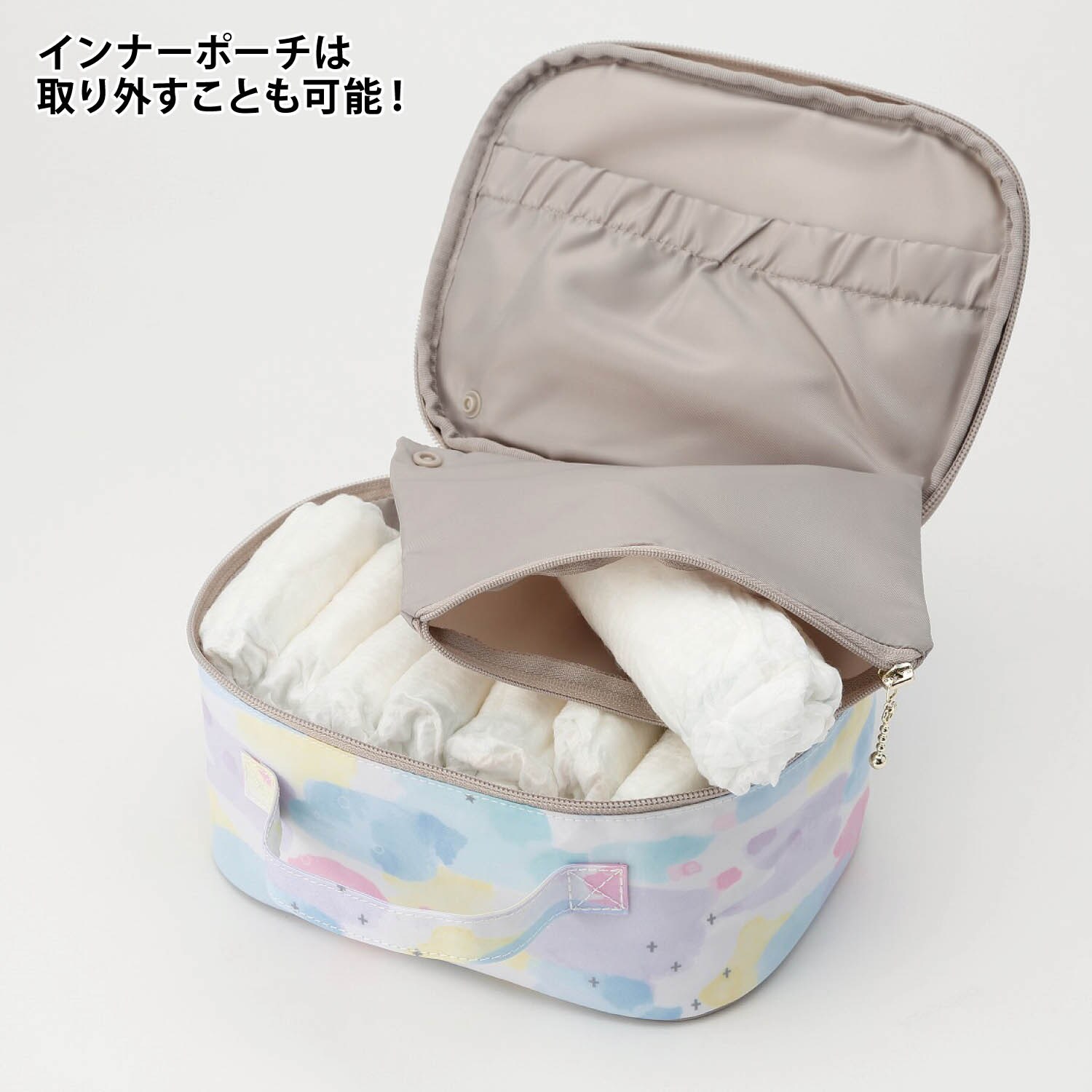 取り外せるインナーポーチ付きおむつポーチ(D BY DADWAY)｜通販のベルメゾンネット