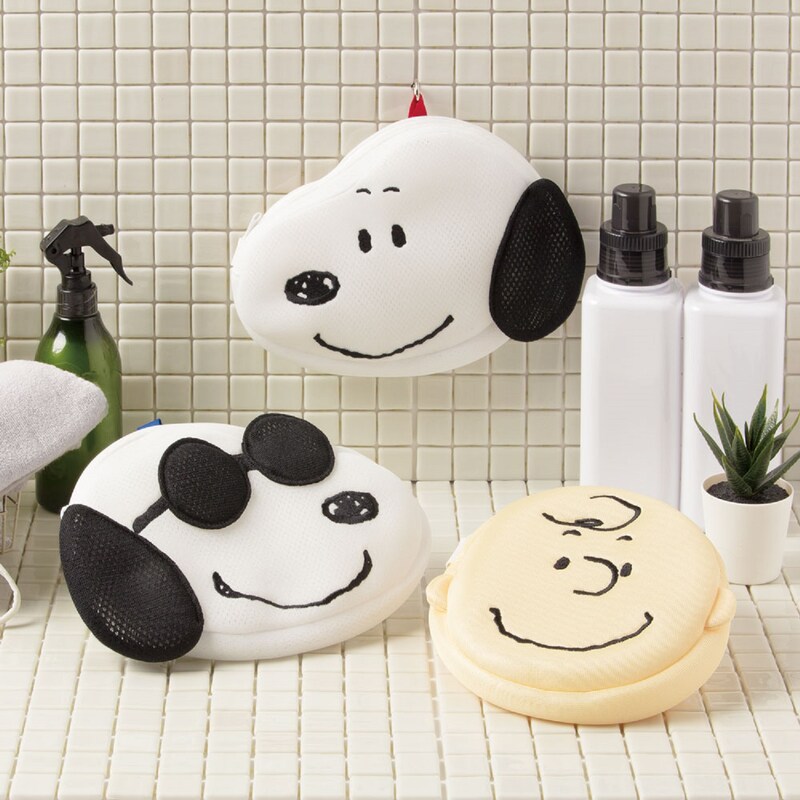 スヌーピー ポーチとしても使える洗濯ネット キャランドリン ピーナッツ Peanuts 通販のベルメゾンネット
