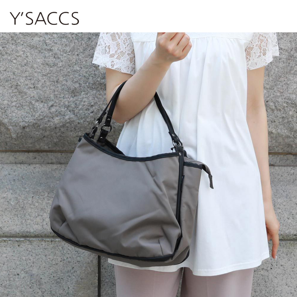 【イザック/Y'SACCS】3室構造のトートバッグ【軽量】