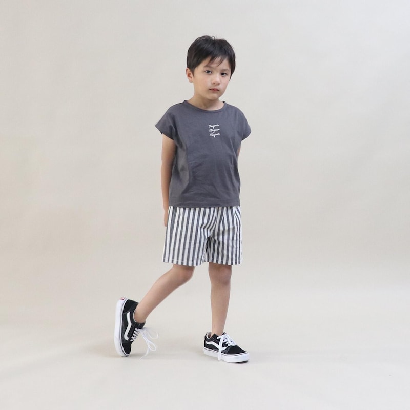 ドルマン半袖ｔシャツ ストライプショートパンツセット 男の子 ベビー 子供服 Rio Boys 通販のベルメゾンネット