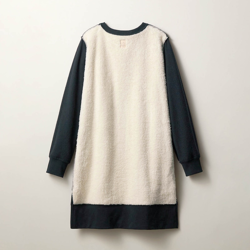 裏面の背中に当たる部分はボアでぬくぬく