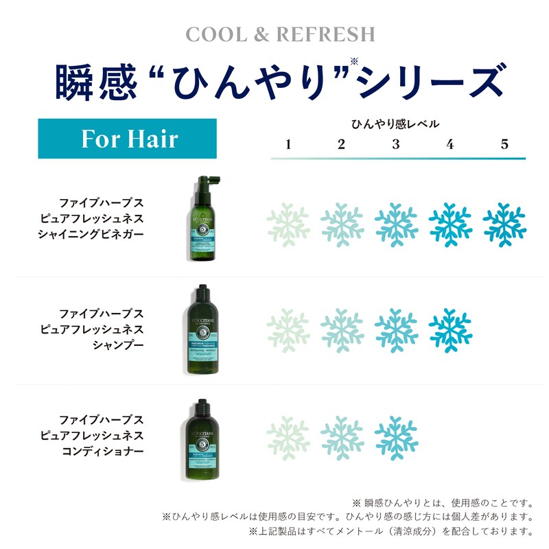 ファイブハーブス ピュアフレッシュネスコンディショナー【さっぱり  