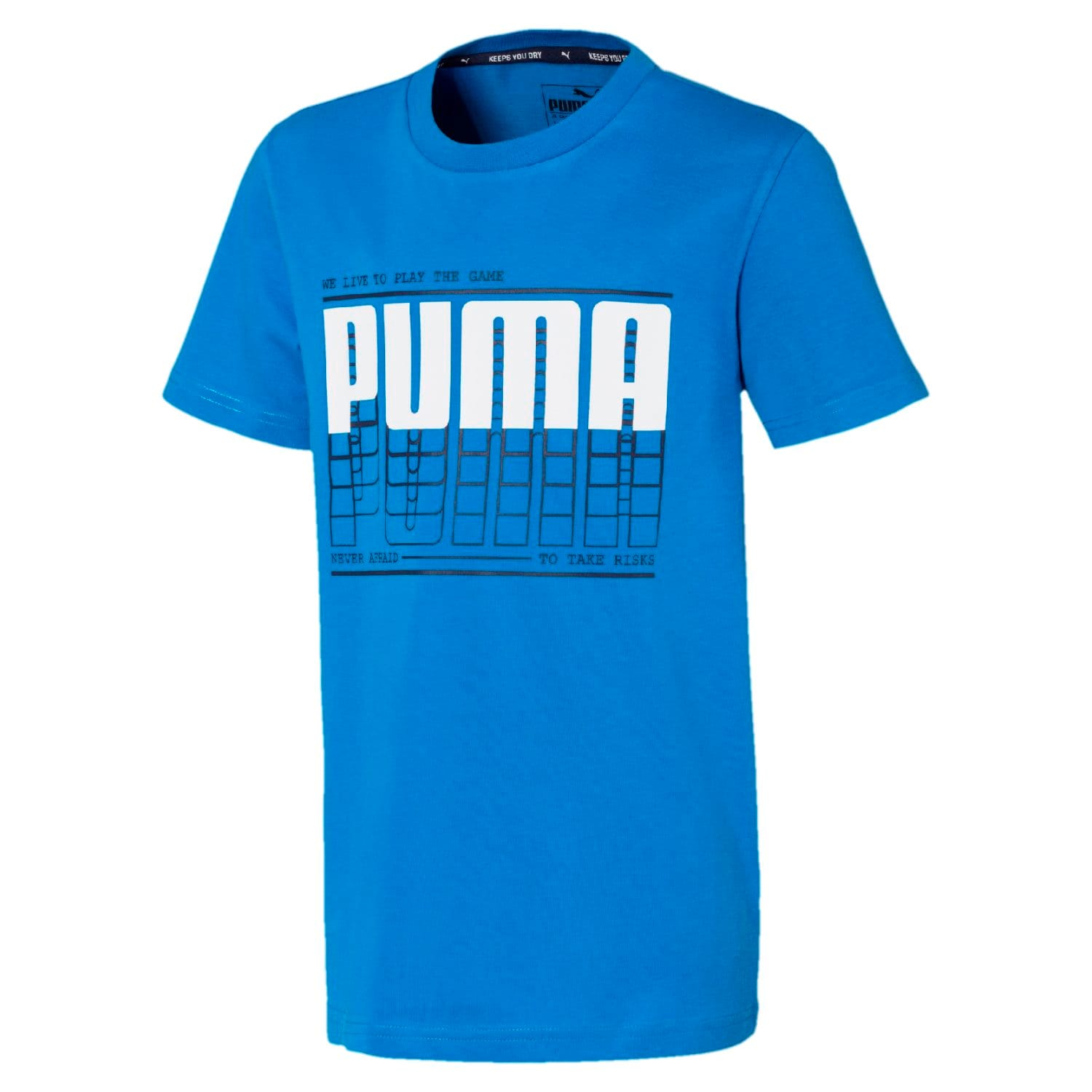 SV20 まとめ 3枚 140 PUMA Tシャツ セット ブルー プーマ 半袖 男の子 男子 黒 【開店記念セール！】 3枚