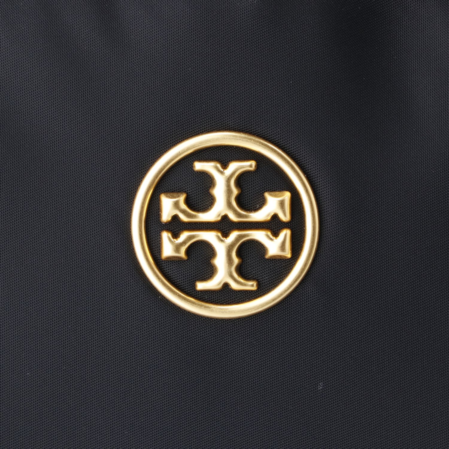 【極美品✨】トリーバーチ リュック Tロゴ ロゴ金具 ナイロン エナメル 黒