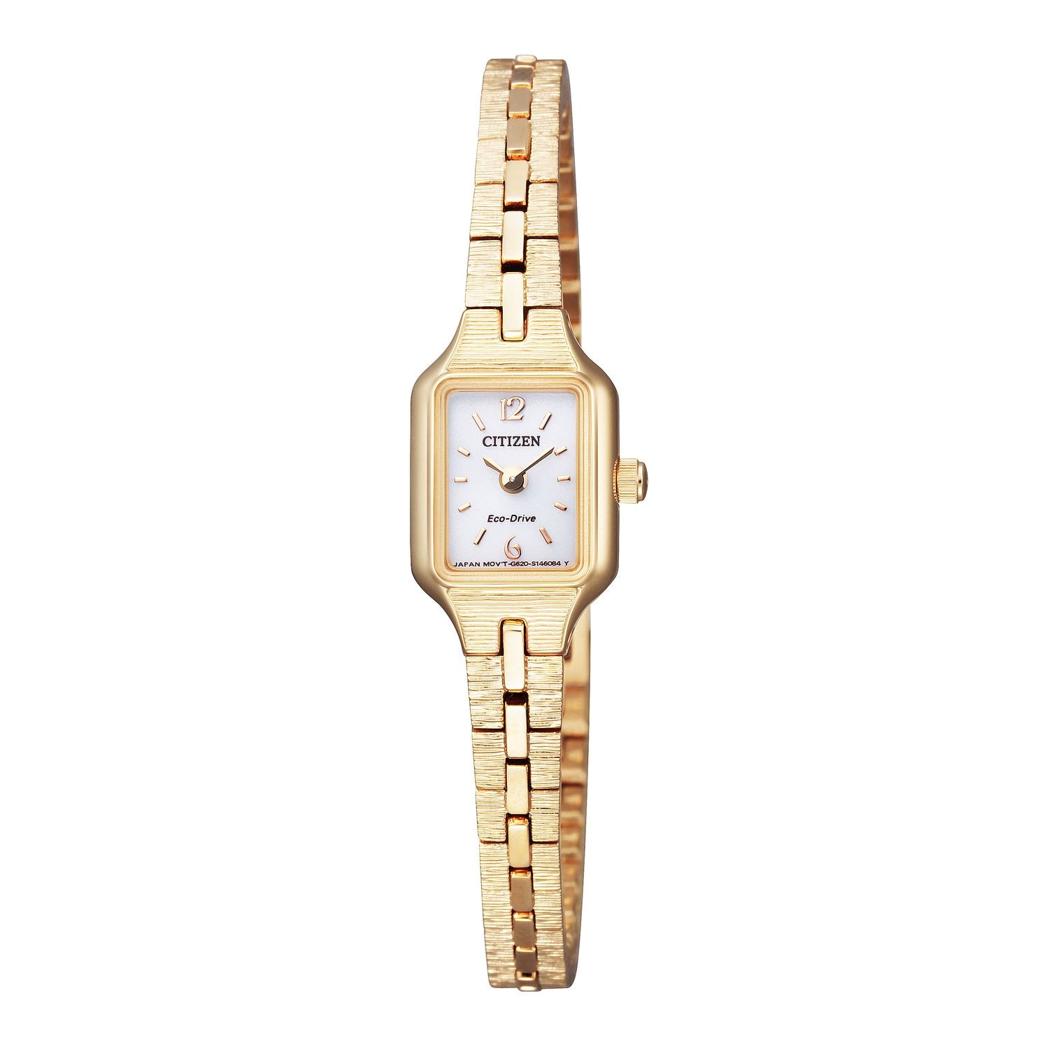 デウス エクスマキナ CITIZEN シチズン ブレスレット・バングル・アンクレット アクセサリー レディース Drive From  Eco-Drive Women's Gold-Tone Stainless Steel Bracelet Watch 27mm Gold 