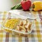 2分割式なので食材が混ざらず、ニオイ移りせず保存が可能