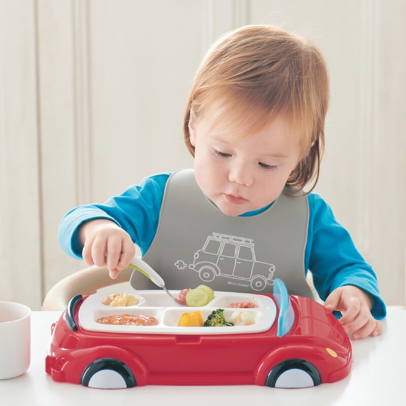 おうちでもお子様ランチ気分 のりものランチプレート 通販のベルメゾンネット