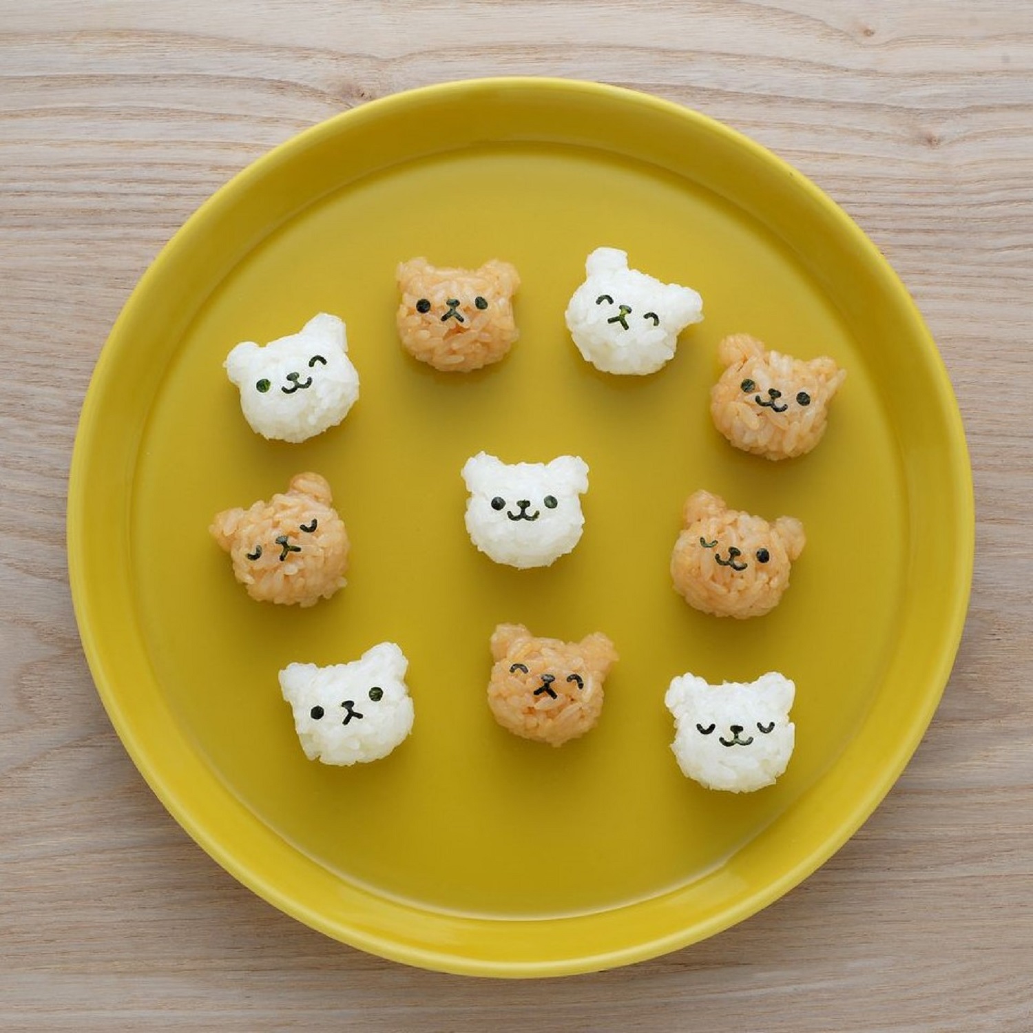 一口サイズの こぐまのミニミニおにぎり 型 通販のベルメゾンネット 一口サイズの こぐまのミニミニおにぎり 型 通販のベルメゾンネット