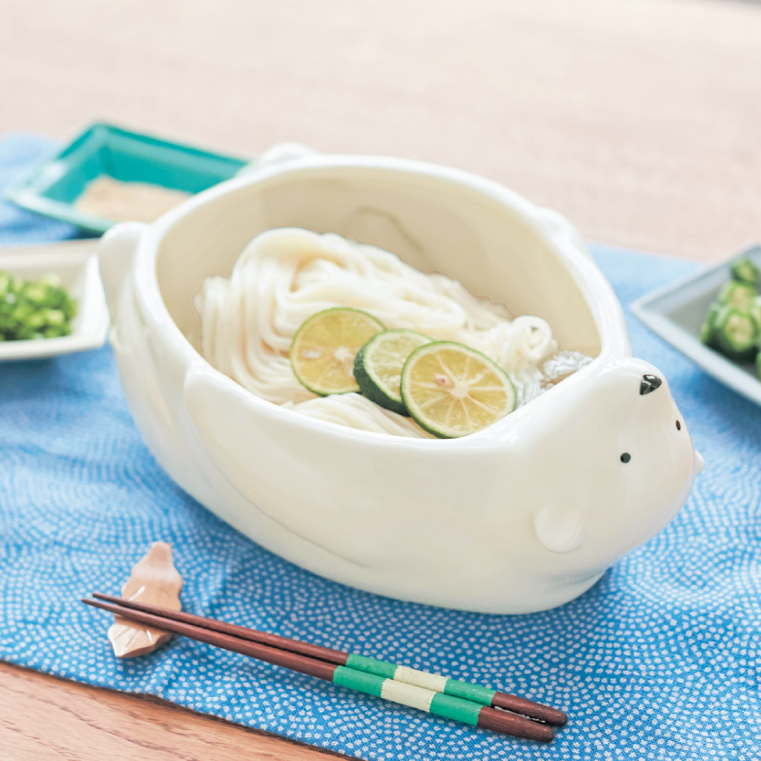 そうめん鉢になるかわいい食器 大きなしろくまボウル 通販のベルメゾンネット そうめん鉢になるかわいい食器 大きなしろくまボウル 通販のベルメゾンネット