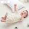 スナップボタン留めコンビ肌着２枚セット 【ベビー服 新生児】