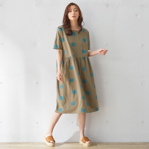 ナチュラル ワンピースの通販 通販のベルメゾンネット