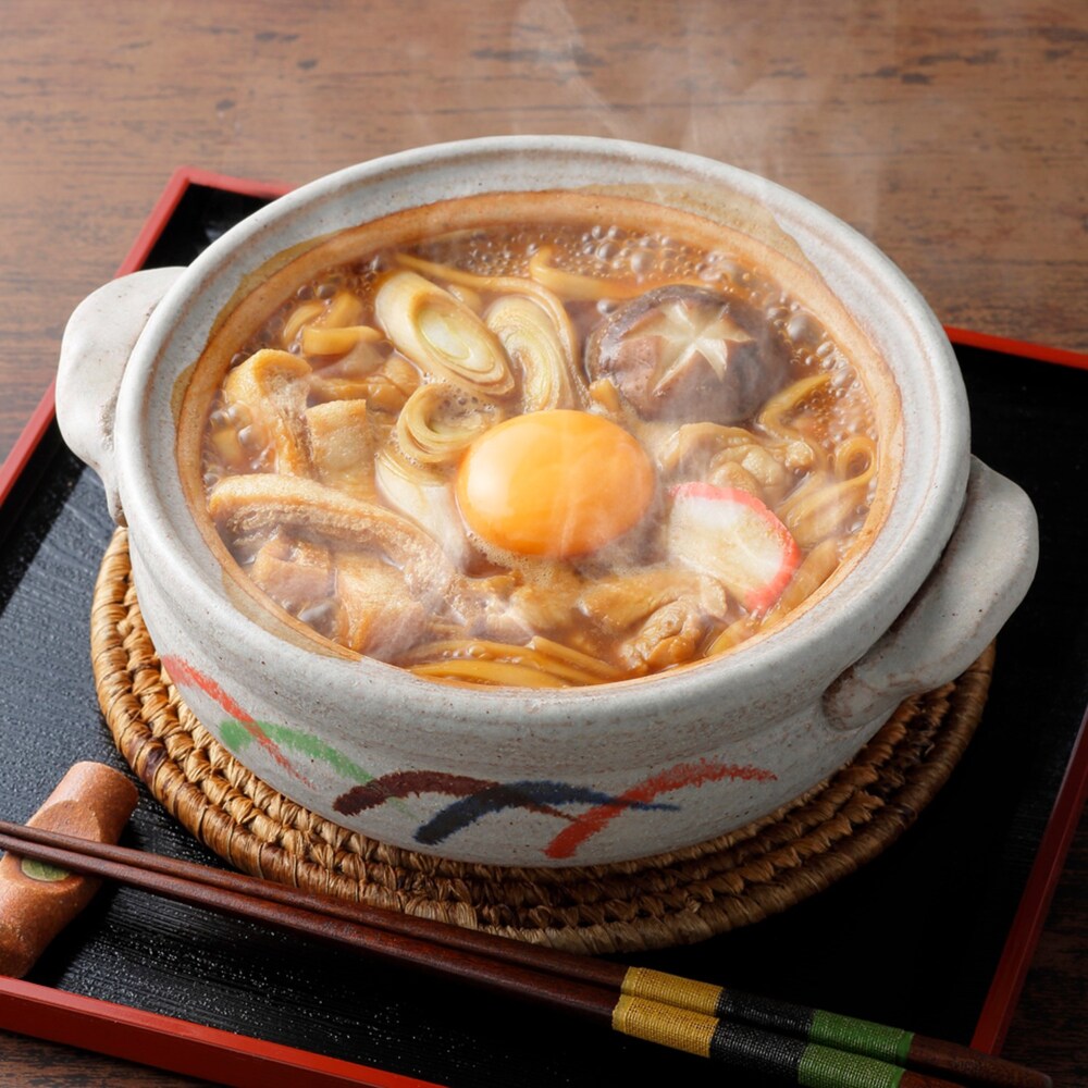 【なごやきしめん亭】名古屋名物コーチン味噌煮込みうどん 10食
