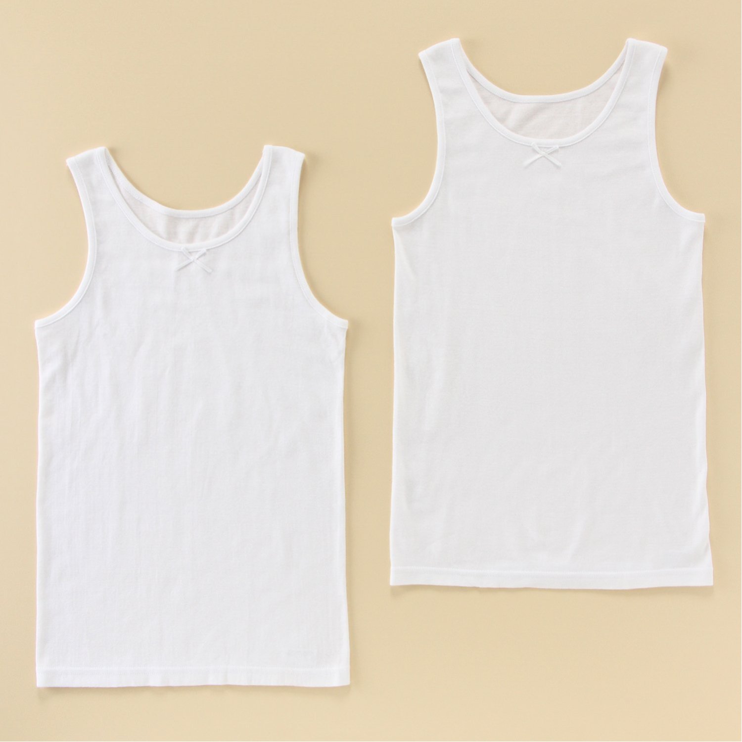 【SOKY】タンクトップ2枚セット(綿素材・通年・通園通学)【子供・ジュニア】
