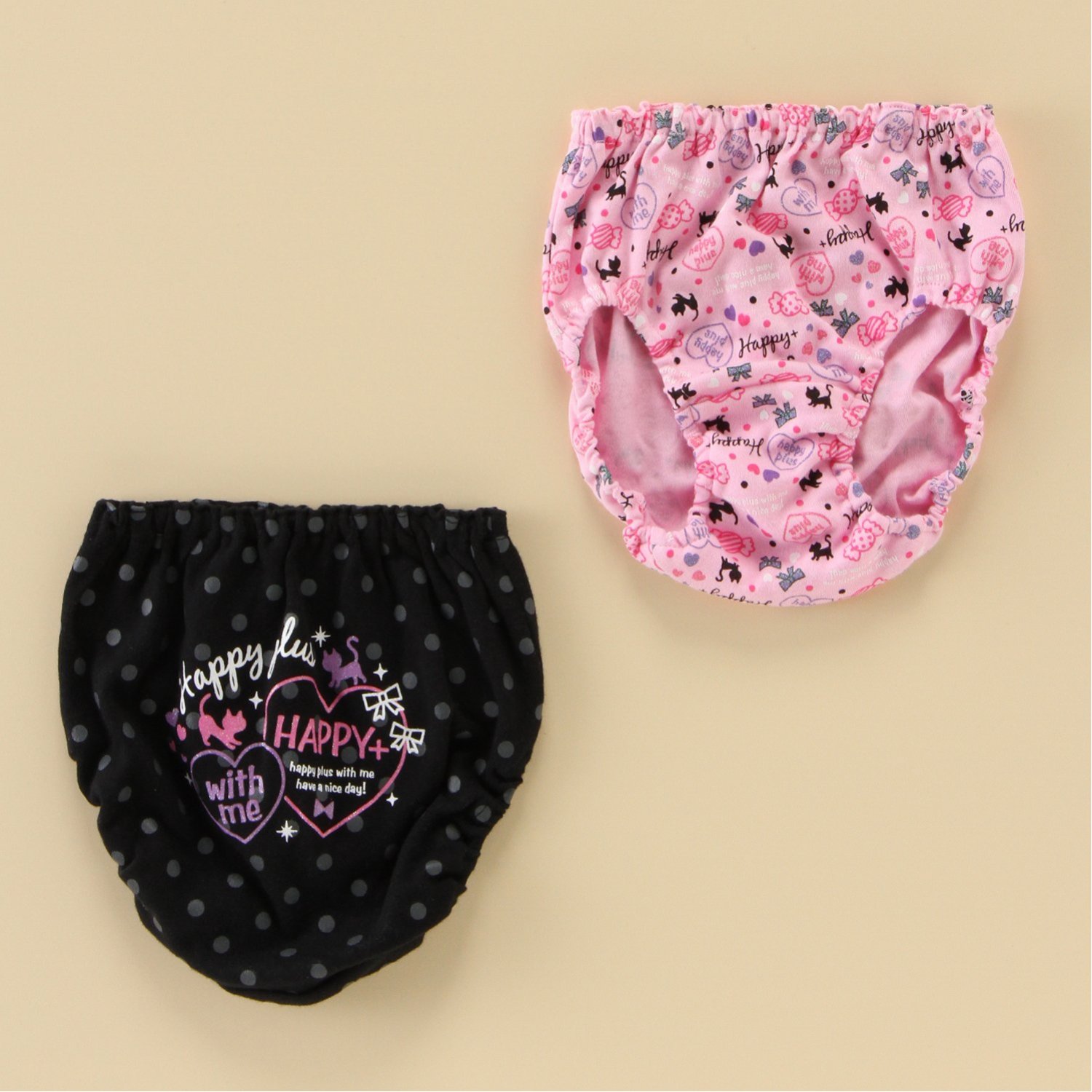 【SOKY】ショーツ2柄セット(綿素材・通年・通園通学)【子供】