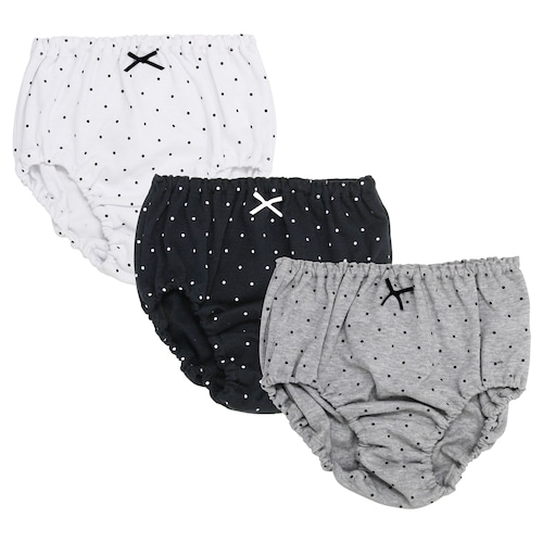 【３枚組】綿素材ショーツ【子供・ジュニア】